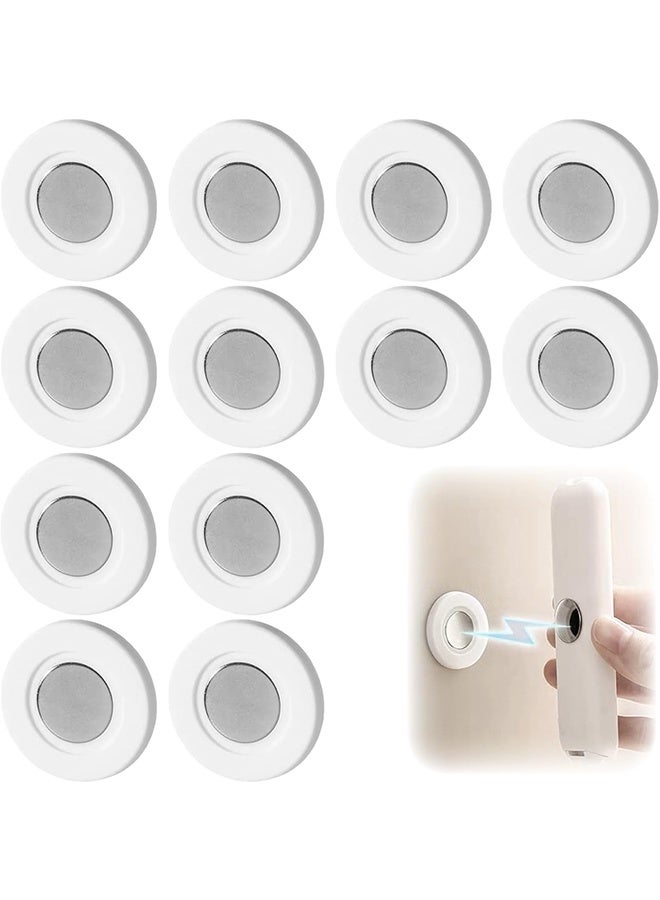 12pcs Magnetic Remote Control Holder Remote Control Holder,Remote Holder,Magnetic Remote Holder,Tv Remote Holder,Remote Holder Wall Mount,For Silicone Remote Holder Wall Mount, Tv & Tool Holder - Image 1